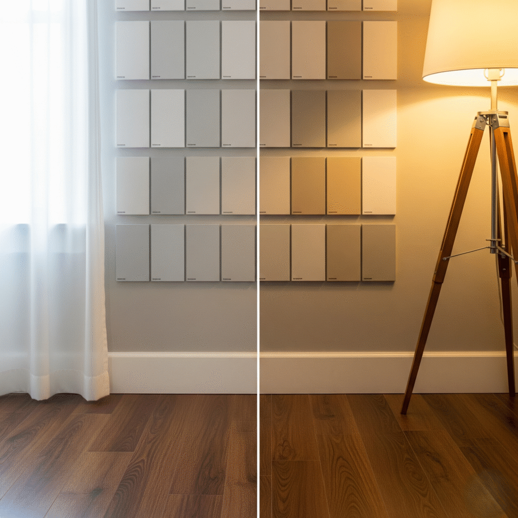 Paint samples