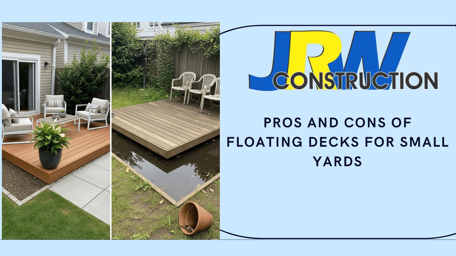 Pros and Cons of Floating Decks for Small Yards