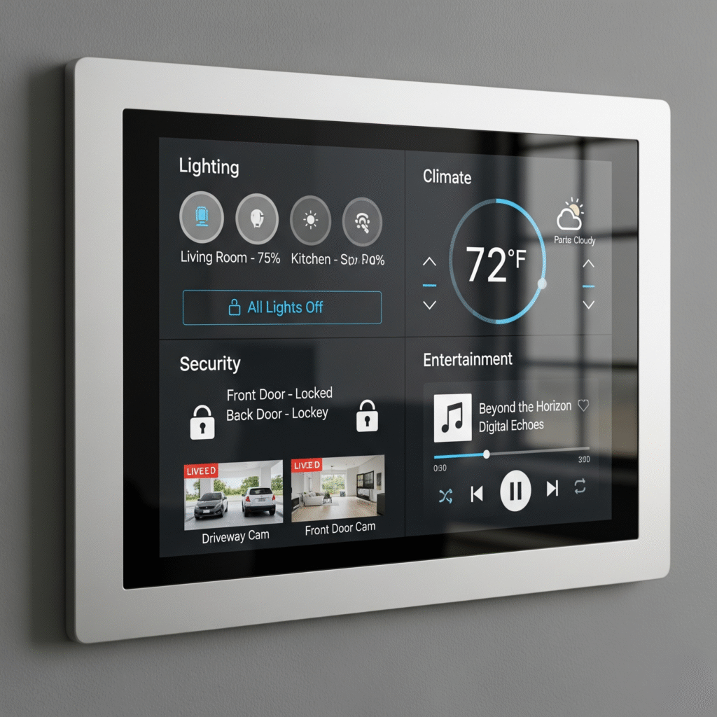 multiple smart home systems integrated.