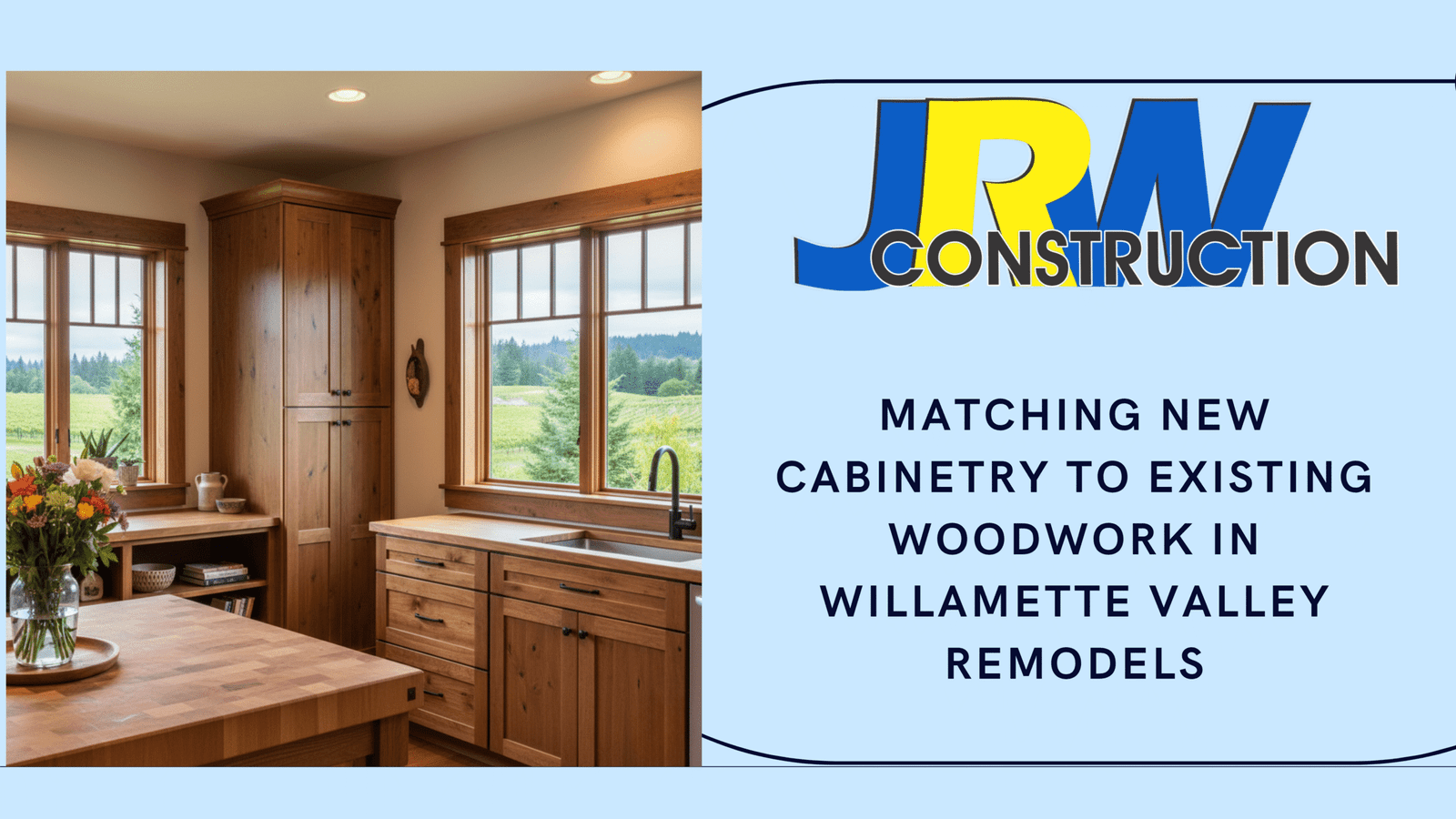 Matching New Cabinetry to Existing Woodwork in Willamette Valley Remodels