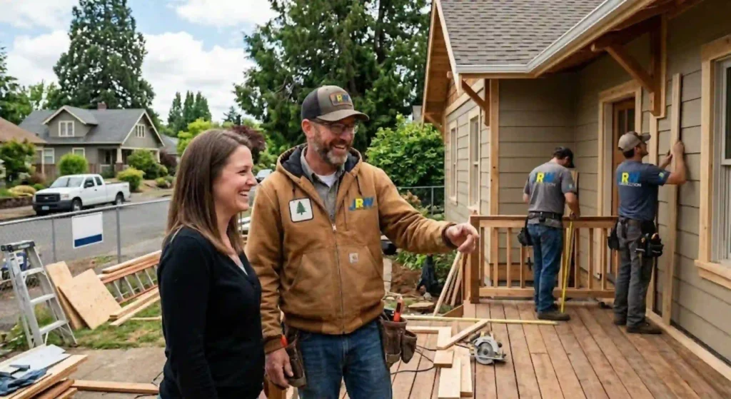 custom home construction in Canby