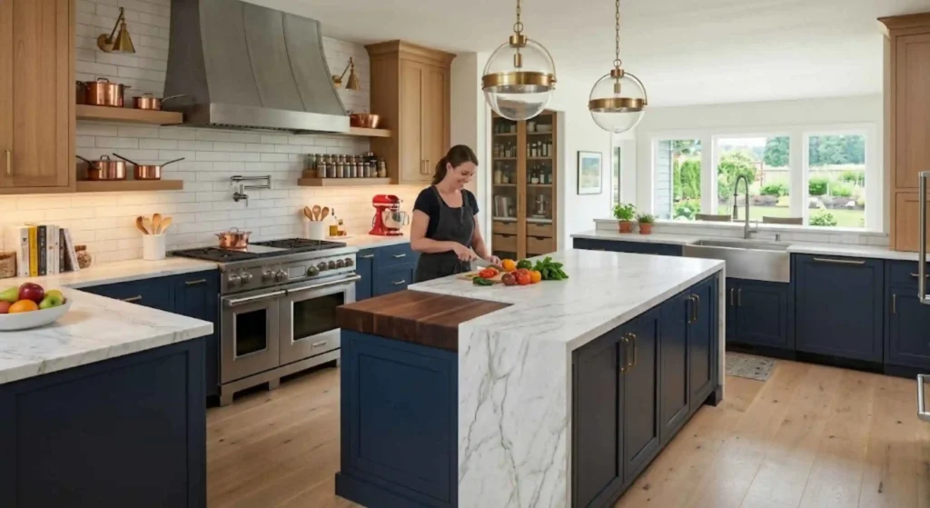 Modern chef-style kitchen remodel in Canby