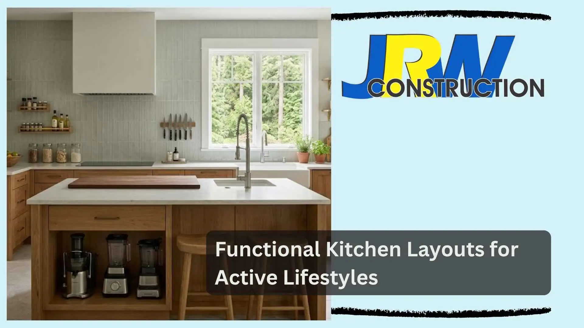 Functional Kitchen Layouts for Active Lifestyles