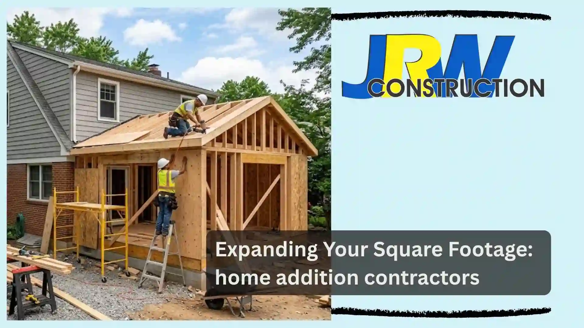 Expanding Your Square Footage home addition contractors